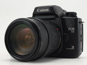 ★訳あり大特価★ キヤノン CANON EOS55 ボディ 35-105mm F3.5-4.5 レンズセット ★基本動作OK! 裏蓋閉まらず #TA4012