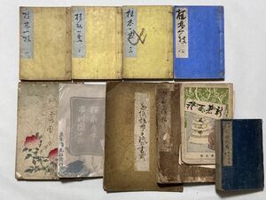 【訳あり品】古書 10冊 まとめて 桂林一枝 文政武鑑 御大名衆 巻之一 市川 團十郎 櫻癡居士 桜痴居士 その他 古書 古文書 歴史 和書