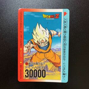 【並上品】ドラゴンボールZ カードダス アマダ PPカード パート17 No.737 悟空が負ける！？ 孫悟空