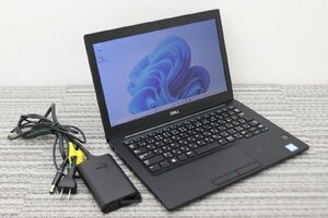 N1円♪【i5第8世代】DELL / Latitude 7290 / CPU：core i5-8250U@1.60GHz / メモリ：8GB / SSD：256GB / Windows11 Pro