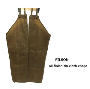 TK 入手困難 米国 USA製 フィルソン FILSON チャップス パンツ オイルコーティング