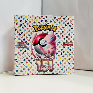 【1円出品】ポケモンカード 強化拡張パック 151 1BOX 20パック入り シュリンク