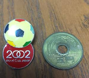 2002 FIFAサッカーワールドカップ - 日本招致記念ピンバッジ (中古品) (レア!!!)