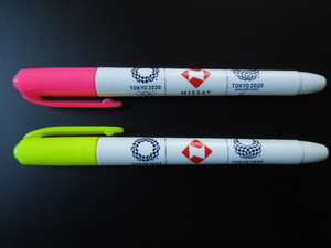 【非売品】　東京 2020 オリンピック パラリンピック 蛍光ペン 2本セット