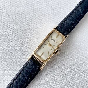 Lady Seiko #4002レディース手巻き腕時計　稼動品　鶴のマークあり