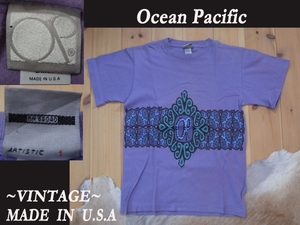 70s80sビンテージ Ocean Pacific サーフT オーシャンパシフィック USAアメリカ製op