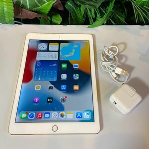 ［美品］Apple iPad Air 第2世代/32GB/SIMフリー/Wi-Fi+Cellular/ゴールド04