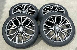 WEDS LEONIS LV ウェッズ レオニス ホイール 20×8.5J +35 PCD 114.3 タイヤ 245/40R20 FALKEN