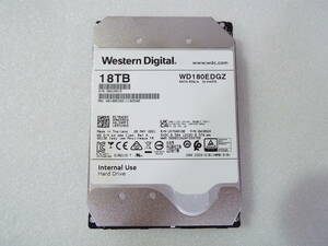 送料無料 1406時間 WD Western Digital HDD WD180EDGZ 18TB 3.5インチ SerialATA 内蔵ハードディスク ハードディスク WD180EDGZ-11B2DA0 ①