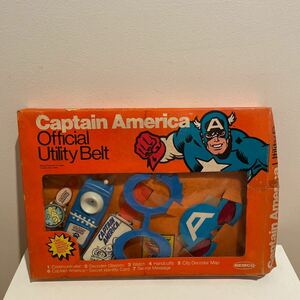 キャプテンアメリカ Captain America Official Utility Belt REMCO マーベル 