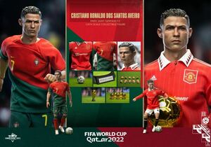 新品未開封 Competitive Toys COM002 クリスティアーノ ロナウド 1/6 Cristiano Ronaldo (検ホットトイズ ENTERBAY メディコム メディコス)