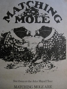 MATCHING MOLE(マッチング・モール) re. Soft Machine/Robert Wyatt◎1st◎稀少アルバム広告＋関連記事◎『MELODY MAKER』原紙[1972年]