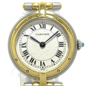 Cartier(カルティエ) 腕時計 パンテール ヴァンドームSM レディース SS×K18YG/2ロウ アイボリー