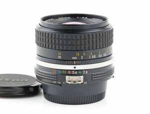 06544cmrk Nikon Ai NIKKOR 35mm F2.8 単焦点 広角レンズ ニコン Fマウント