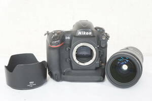 ⑦ Nikon ニコン D4s FX デジタルカメラ N VR AF-S NIKKOR 24-70mm F2.8E ED レンズ HB-74 フード セット 0604278011