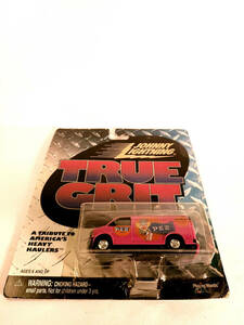 Johnny Lightning True Grit PEZ GMC Van Clown Pink Heavy Haulers 2000 - NIP 海外 即決