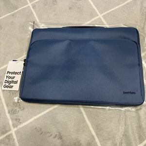 tomtoc 360°保護 パソコンケース 16インチ MacBook Pro M3/2/1 /Pro/Max/ Surface Bookなど対応 耐衝撃 撥水加工 (ダークブルー)