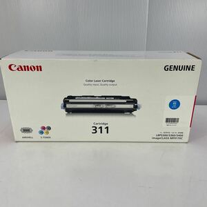 Canon キヤノン 純正品 トナーカートリッジ　311/シアン　製造：2018.08　期限切れ