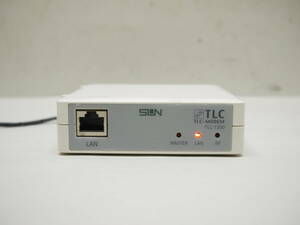 サン電子株式会社 TLCモデム TLC-MODEM 同軸LANモデム TLC-1500 1台 通電確認のみ