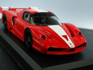 Ferrariコレクション 本体良好 台座に少し難 FXX RED センターに白いライン 縮尺1/43 フェラーリ 送料410円 同梱歓迎 追跡可 匿名配送
