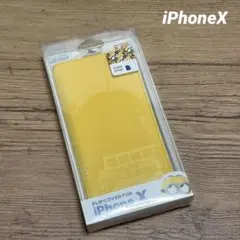 新品未使用　ミニオンズ　iPhoneX手帳型ケース　フリップケース黄色　送料無料
