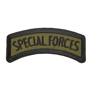 ミリタリーパッチ SPECIAL FORCES アメリカ陸軍特殊部隊 ミリタリーワッペン アップリケ 記章 徽章 襟章 肩章