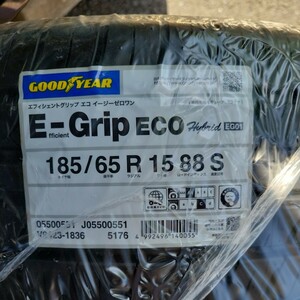 タイヤ EfficientGrip ECO EG01 185/65R15 88S 夏タイヤ　グッドイヤー　4本セット