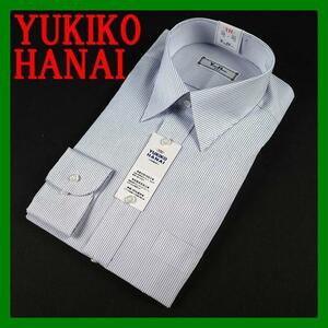 YUKIKO HANAI HOMME長袖ストライプシャツ 40-80白