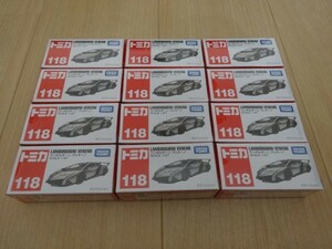 トミカ No.118 ランボルギーニ ヴェネーノ 12個 TOMICA LAMBORGHINI VENENO ミニカー ミニチュアカー