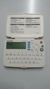 Canon Wordtank電子辞書 IDP-610E