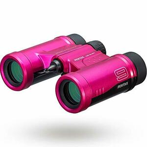 PENTAX 双眼鏡 UD 9x21 ピンク 明るく見やすい視界を確保 持ち運びしやすいダハプリズムの小型ボディ フルマルチコーティング採用