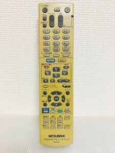 【除菌済み】MITSUBISHI RM95601 HDD&DVD Video Recorder/TV Remote Controller 三菱 ビデオレコーダー/テレビ リモコン 送料350円