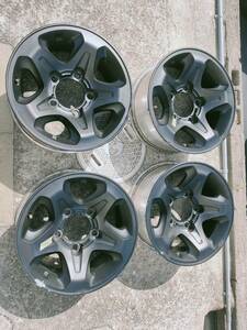 70系　ランクル等　純正アルミホイール 　16×7.0J±0 　150-5H　中古アルミホイール４本セット