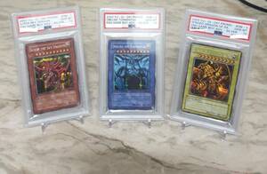 価格上昇中/遊戯王 [PSA10] GEM MINT/三幻神 GBI/オシリスの天空竜/オベリスクの巨神兵/ラーの翼神竜/GAME BOY