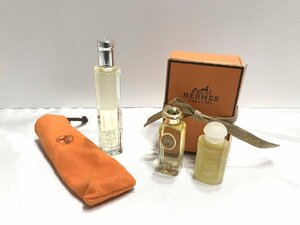 ■【YS-1】 HERMES エルメス ミニ香水 3点セット まとめ ■ ケリー カレーシュ EDT 15ml アマゾン EDP 7.5ml 【同梱可能商品】■D