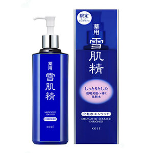 即決／35%OFF／コーセー 薬用雪肌精 エンリッチ 化粧水 BIG 500ml ディスペンサーボトル 複数有