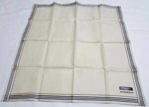 ■新品 バーバリー ハンカチ ベージュ BURBERRY■