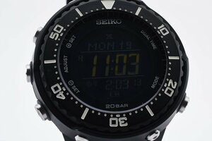 稼働品 セイコー プロスペックス LOWER CASEモデル デジタル ソーラ S802-00B0 クオーツ メンズ 腕時計 SEIKO