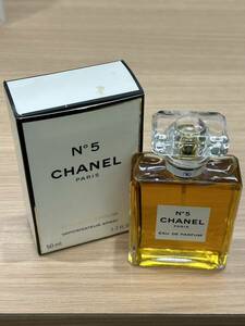 【JV7335】1円スタート CHANEL シャネル 香水 5番 No5 プードレ オードゥ パルファム EDP 50ml レディース フレグランス 未開封 保管品