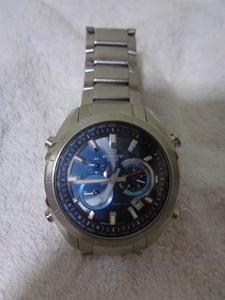 腕時計 CASIO EDIFICE/カシオ エディフィス ソーラーウォッチ/5423 EQW-T620/文字盤 ブルー 3針/正常稼働品/