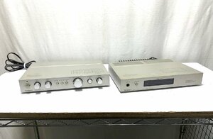 ▽Technics テクニクス ステレオ プリアンプ SU-C01 / ステレオ モノラル DC パワーアンプ SE-C01 ジャンク▽010837