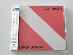 【HDCD仕様/良好品】Van Halen / Diver Down 帯付CD WPCR75058 82年5th,05年リマスター盤,(Oh)Pretty Woman,Dancing In The Street,大聖堂