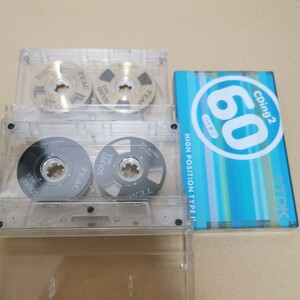 O カセットテープ TEAC SOUND 46X オープン リール風 TDK CDing2 60分 CD2-60U