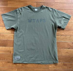 美品 wtaps SIGN SS TEE シャツ ロゴ デニム パーカー tシャツ ジャケット パンツ ディセンダント descendant supreme ダブルタップス