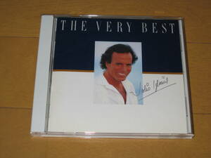 ザ・ベリー・ベスト フリオ・イグレシアス THE VERY BEST JULIO IGLESIAS 国内盤CD 25・8P-5266 ♪黒い瞳のナタリー