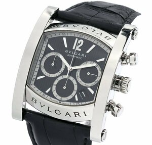 ★箱付！美品！BVLGARI ブルガリ アショーマ AA48SCH クロノグラフ 自動巻き メンズ★