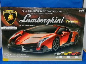 即決価格 【未開封品】ランボルギーニ Veneno フルファンクション ラジオコントロールカー レッド ラジコン ラジコンカー 自動車 同梱可能