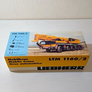 ス23【80】1円～ Conrad コンラート 1/50 リープヘル モバイルクレーン LIEBHERR mobile Crane LTM 1160/2 ミニカー 模型 重機