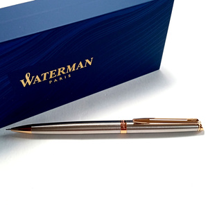 【wms9】WATERMAN　ウォーターマン　シャープペンシル　メトロポリタン エッセンシャル ステンレススチールGT シルバー×ゴールド 0.5mm