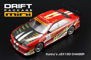 送料無料☆希少☆ドリフトパッケージ ミニ Kunnyz JZX100 CHASER 高橋邦明 D1 JZX100 チェイサー 2005 #クニーズ ☆彡